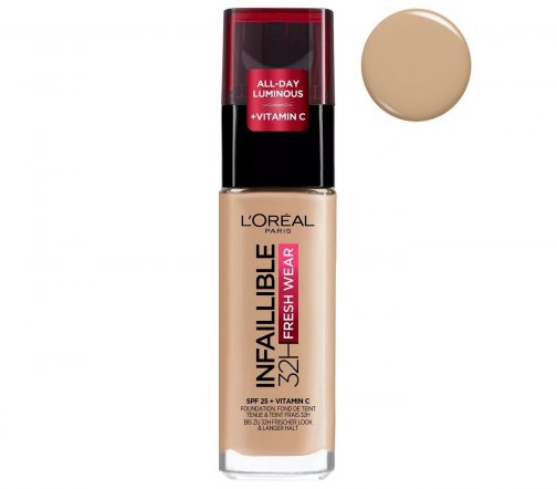 L'Oreal Paris Тональный крем Infaillible Свежий тон 32ч