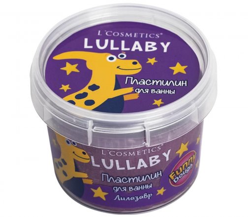 L'Cosmetics Lullaby Пластилин для ванны Лилазавр