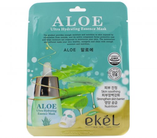 Ekel Маска тканевая для лица Aloe 25мл