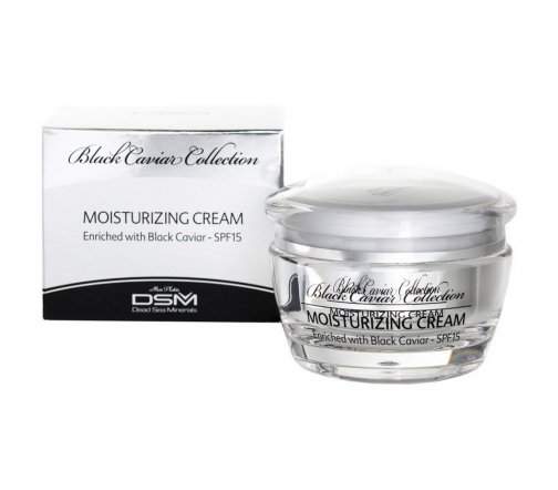 Mon Platin DSM Крем увлажняющий для лица Черная икра SPF15 50мл