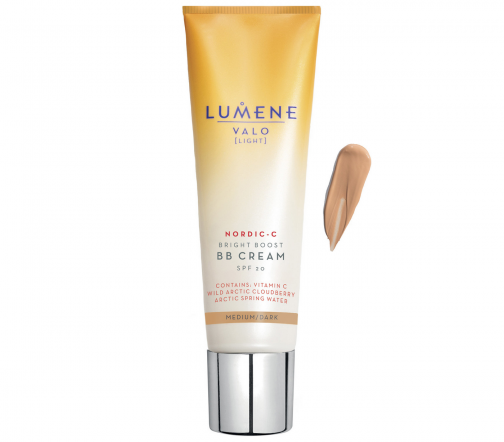 Lumene Valo Nordic-C BB-крем придающий сияние SPF20 Средний темный