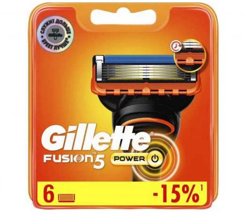 Gillette Fusion5 Кассета сменная 6шт