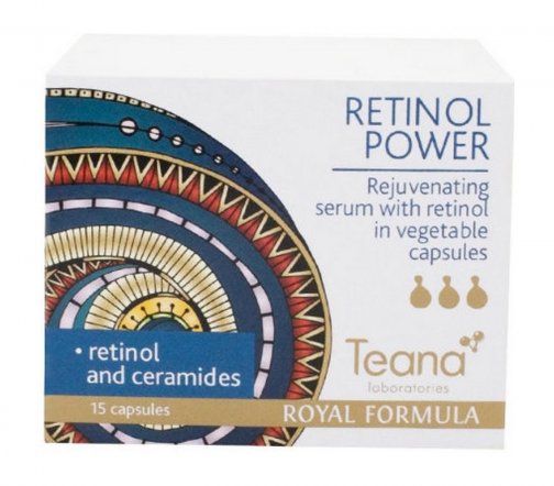 Teana Royal Formula Сыворотка для лица Retinol Power омолаживающая 15шт
