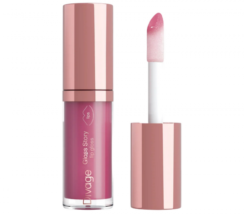 Divage Блеск L.gloss Gloss story 04 currant темно-ягодный