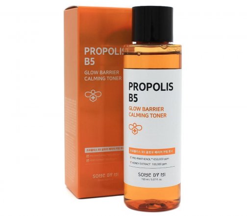 Some By Mi Propolis B5 Glow Barrier Тонер питательный с прополисом 150мл