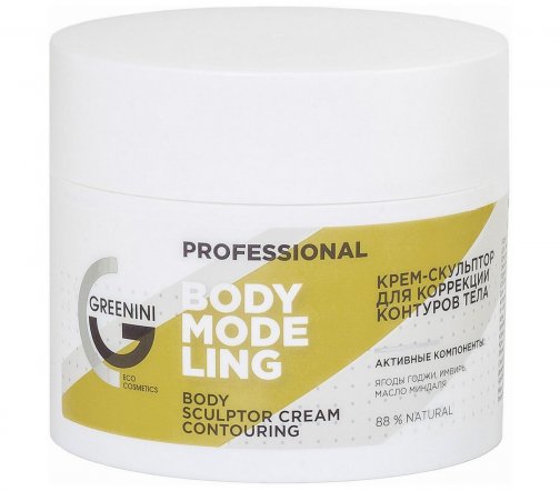 Greenini Professional Крем-скульптор для коррекции контуров тела Body Modeling 230мл