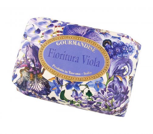 Gourmandise Мыло натуральное парфюмированное Черника 200гр