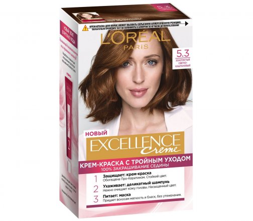 L'Oreal Paris Excellence Краска для волос 5.3