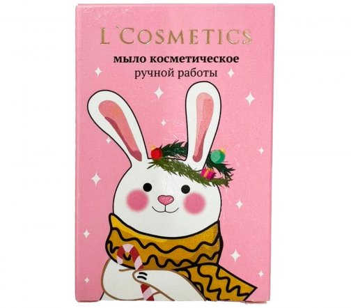 L'Cosmetics Мыло Снежный зайчик 80гр