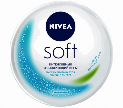 Nivea Soft Крем для лица, рук и тела