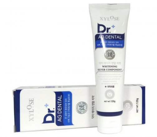 Hanil Xylose Dr.+AG Паста зубная отбеливающая 120гр