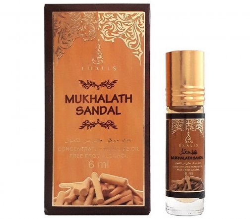 Khalis Mukhalath Sandal Масло парфюмерное 6мл