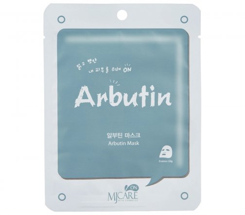 Mijin MJ Care Маска тканевая для лица Arbutin 22гр