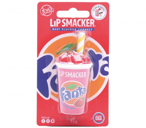 Lip Smacker Бальзам для губ Fanta Strawberry 7.4гр