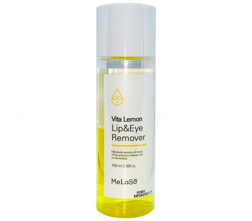 Meloso Vita Lemon Жидкость двухфазная для снятия макияжа с глаз и губ 100мл