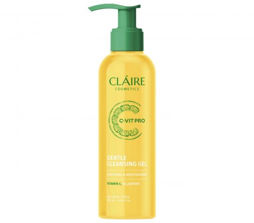 Claire Cosmetics C-Vit Pro Гель мягкий очищающий для умывания 195мл