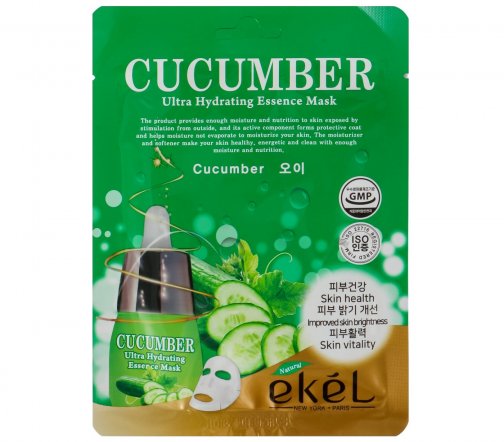 Ekel Маска тканевая для лица Cucumber 25мл