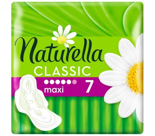 Naturella Прокладки гигиенические Classic Camomile Maxi 7шт