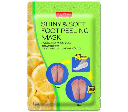 Purederm Маска-пилинг для ног Shiny & Soft 17г