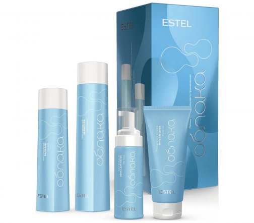 Estel Облака Набор Гель для душа 200мл+Пенка для волос 150мл+Шампунь 300мл+Бальзам 250мл