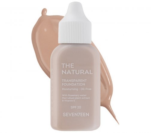 Seventeen Тональный крем с естественным покрытием The Natural Transparent