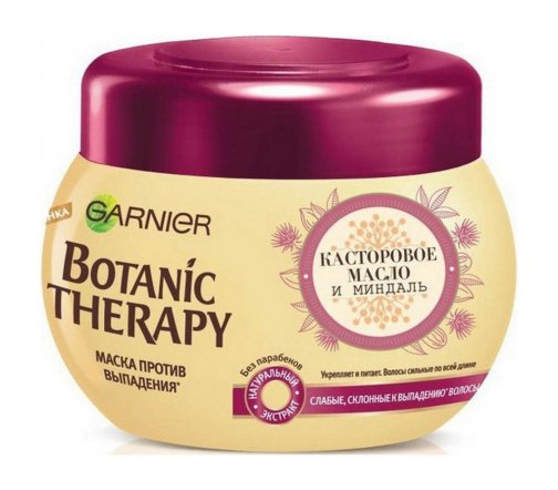 Garnier Botanic Therapy Маска против выпадения волос Касторовое масло и Миндаль 300мл