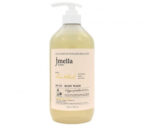 JMella in France Гель парфюмированный для душа Lime&Basil (Лайм и базилик)