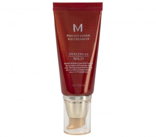 Missha Perfect Cover Тональный BB-крем Идеальное покрытие SPF42 50мл