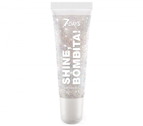 7Days Блеск для губ мерцающий Shine Bombita!