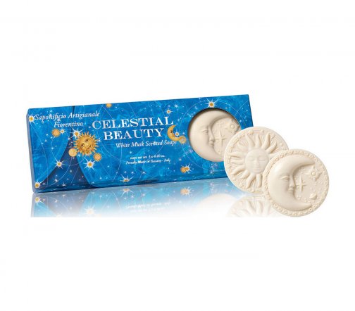SAF Giotto Набор Мыло Celestial Beauty Небесная Красота 3*125гр