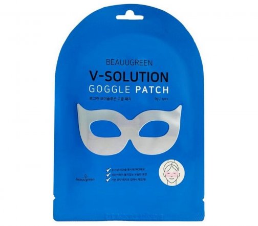 Beauugreen V-Solution Патчи для глаз в виде маски 9гр