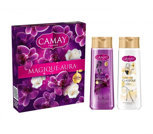 Camay Набор Magique Aura Гель для душа Magique 250мл+Гель для душа Classique 250мл