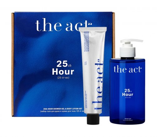 The Act 25th Hour Набор Гель для душа 460мл+Крем для тела 150мл