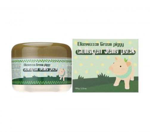 Elizavecca Green Piggy Collagen Jella Маска гелевая коллагеновая для лица 100мл