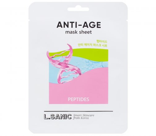 L.Sanic Smart Skincare Маска тканевая антивозрастная с пептидами 25мл