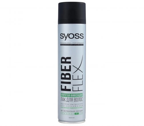 Schwarzkopf Syoss Лак для волос Fiber Flex Упругая фиксация 400мл
