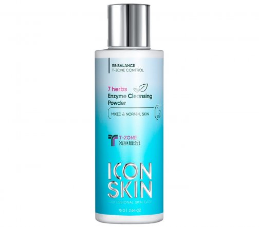 Icon Skin Пудра энзимная для умывания 7 Herbs 75мл