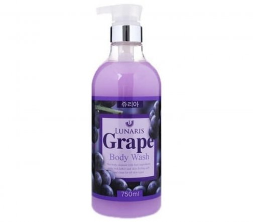 Lunaris Grape Гель для душа с тонким ароматом винограда 750мл