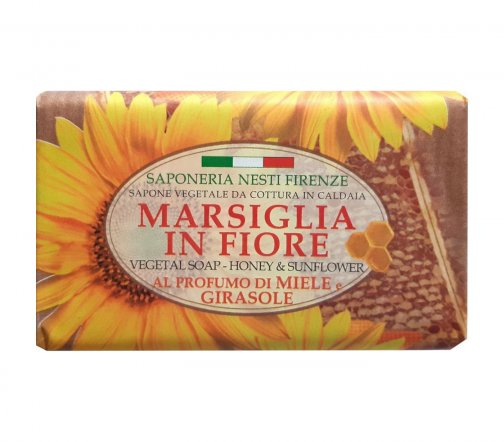 Nesti Dante Marsiglia In Fiore Мыло Мед и Подсолнух 125гр