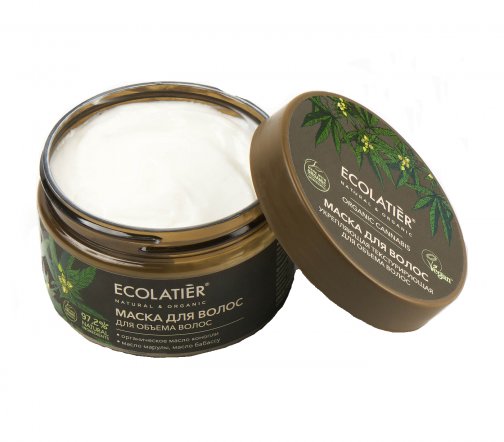 Ecolatier Organic Cannabis Маска для волос укрепляющая текстурирующая 250мл