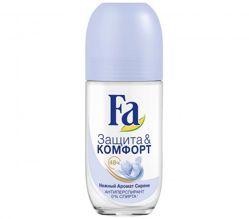 Schwarzkopf Fa Дезодорант-антиперспирант ролик Защита и комфорт Сирень 50мл