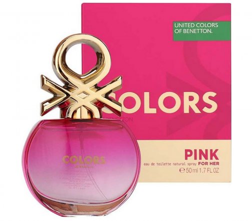 Benetton Colors Pink Туалетная вода 50мл