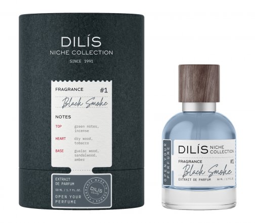 Dilis Men Niche Collection Black Smoke Духи 50мл