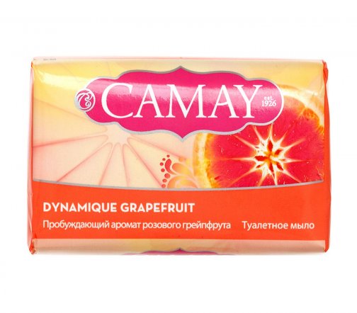 Camay Dynamique Мыло Розовый грейпфрут 85гр