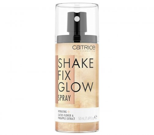 Catrice Спрей фиксирующий для макияжа с эффектом сияния  Shake Fix Glow 50мл