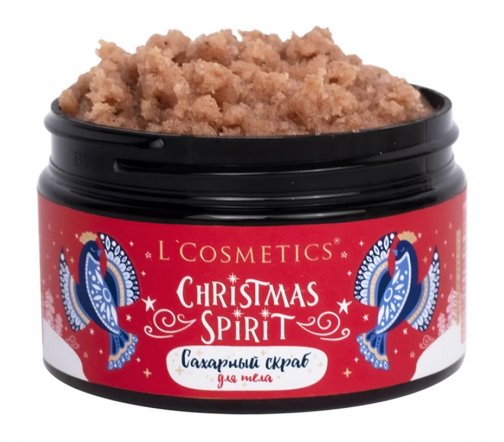L'Cosmetics Christmas Spirit Скраб сахарный для тела 250мл