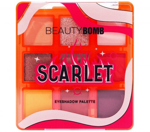 Beauty Bomb Палетка теней Scarlet 01