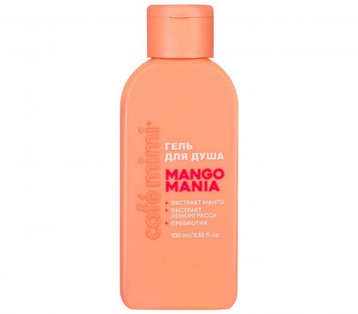 Cafe Mimi Colours Гель для душа Mango Mania 100мл