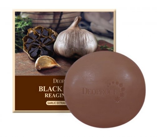 Deoproce Black Garlic Мыло антивозрастное с черным чесноком 100гр