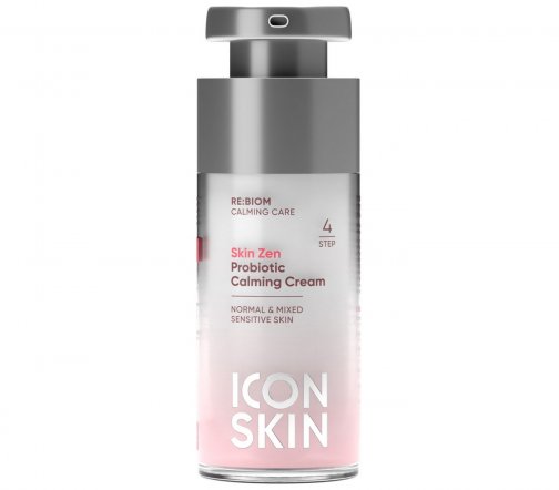 Icon Skin Крем успокаивающий для лица с пробиотическим комплексом Skin Zen 30мл